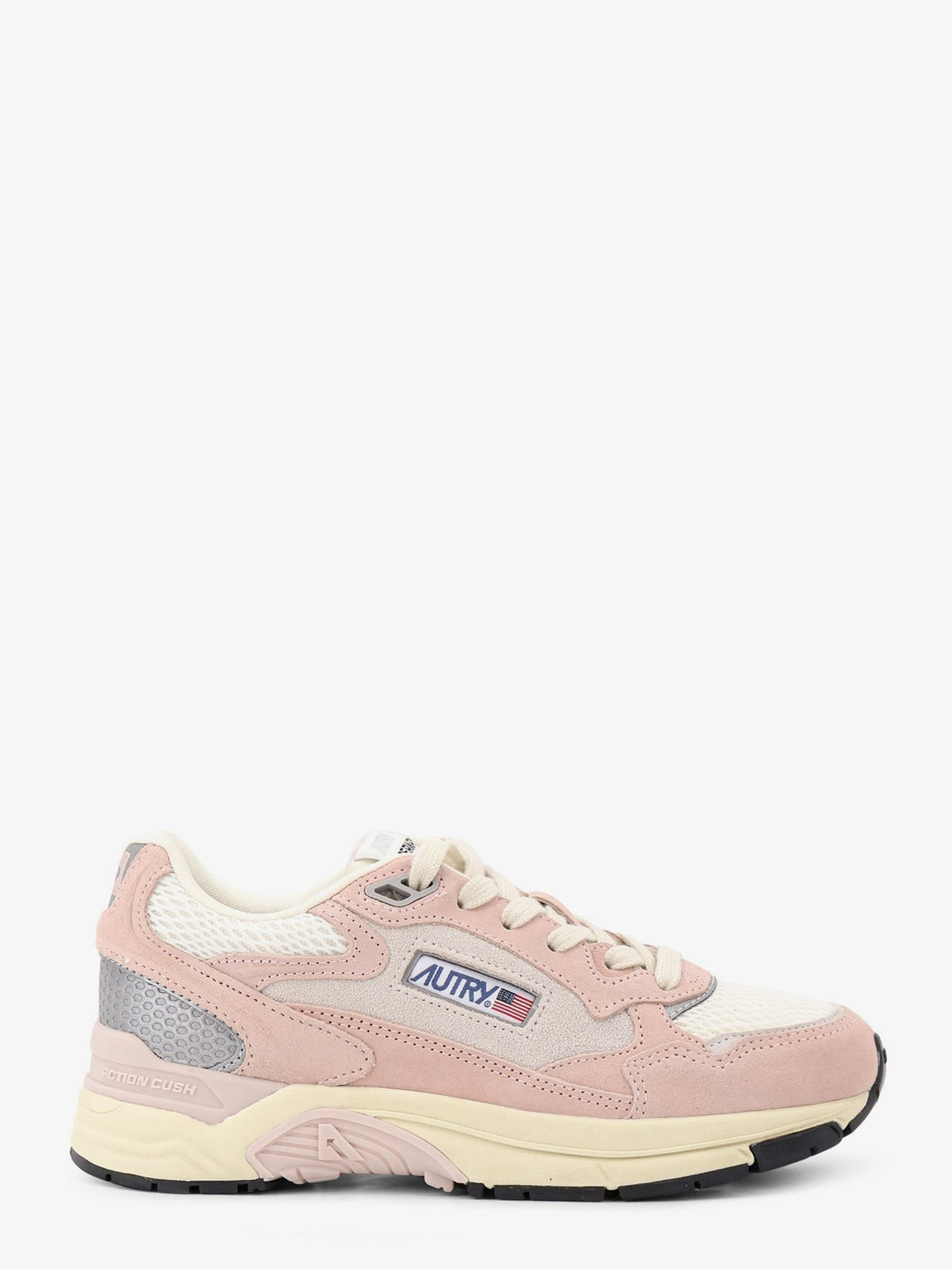 حذاء رياضي Hyperway Low من الشبك والجلد السويدي