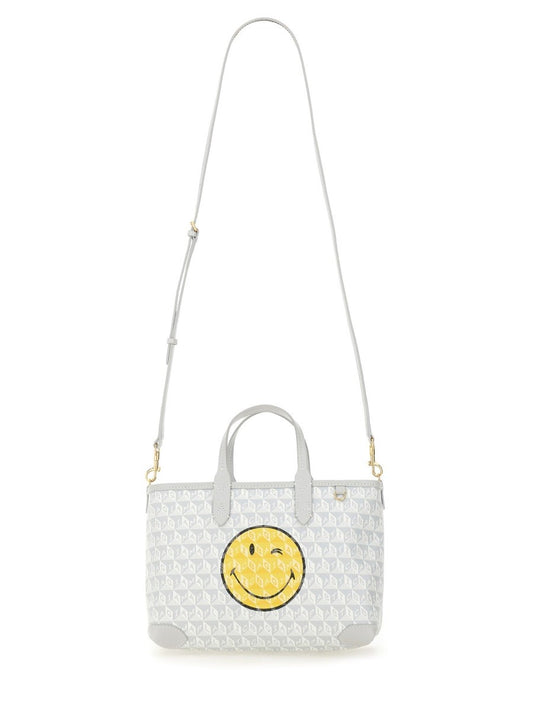 "I AM A PLASTIC BAG WINK" حقيبة قماشية XS