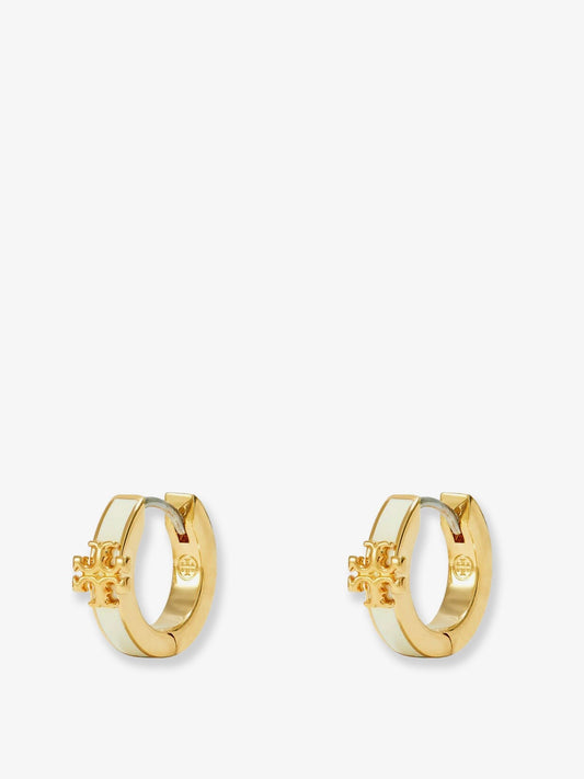 Icon Enamel Huggie Earrings