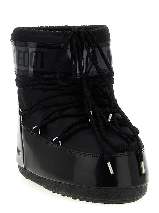 'Icon Low Glance' ankle boots
