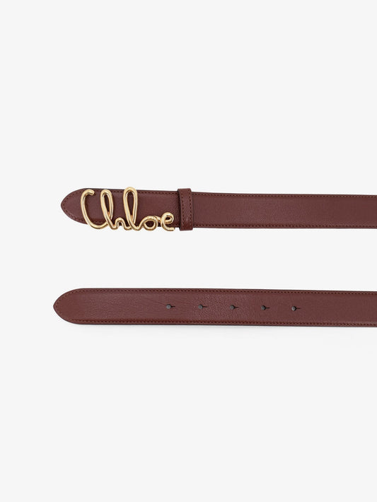 Iconic leather belt