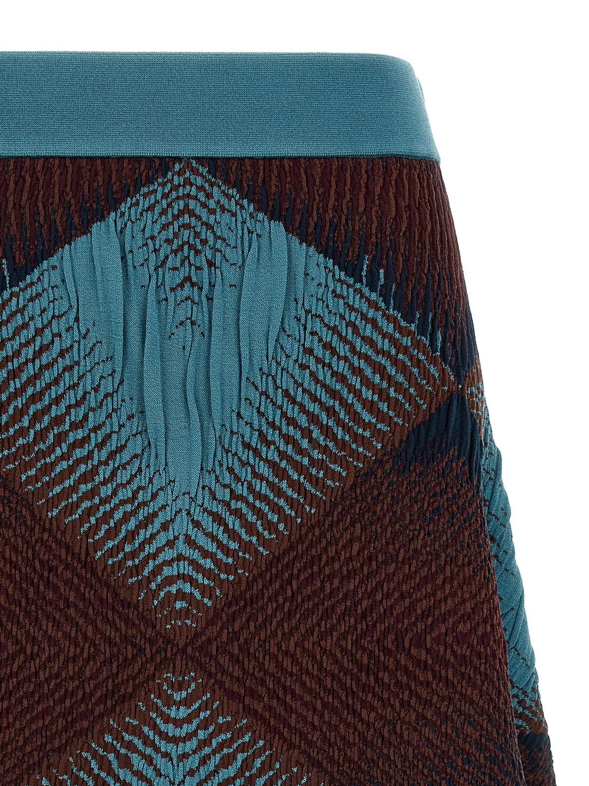 'Ikat Argyle' skirt