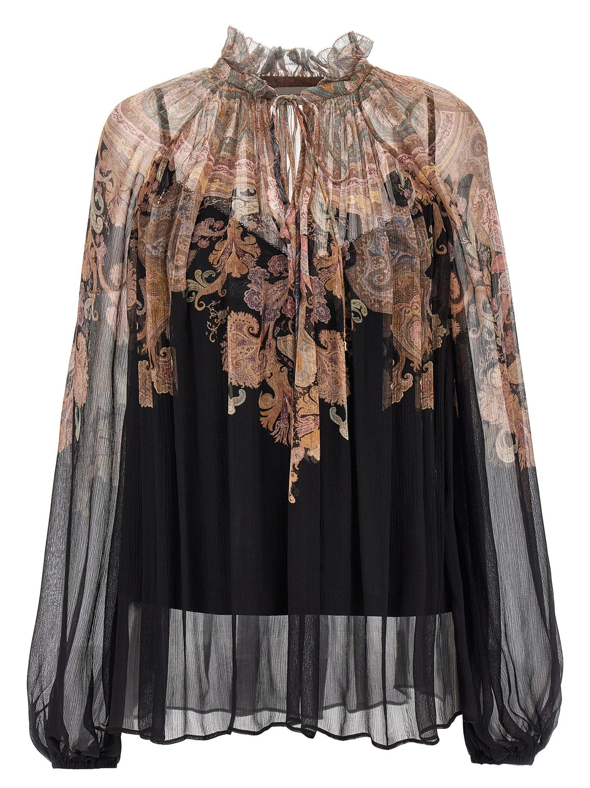 'Illustration Billow' blouse