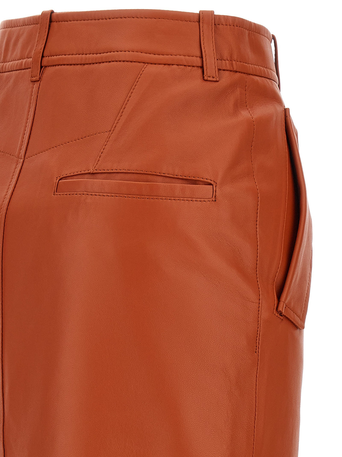 'Illustration' midi skirt