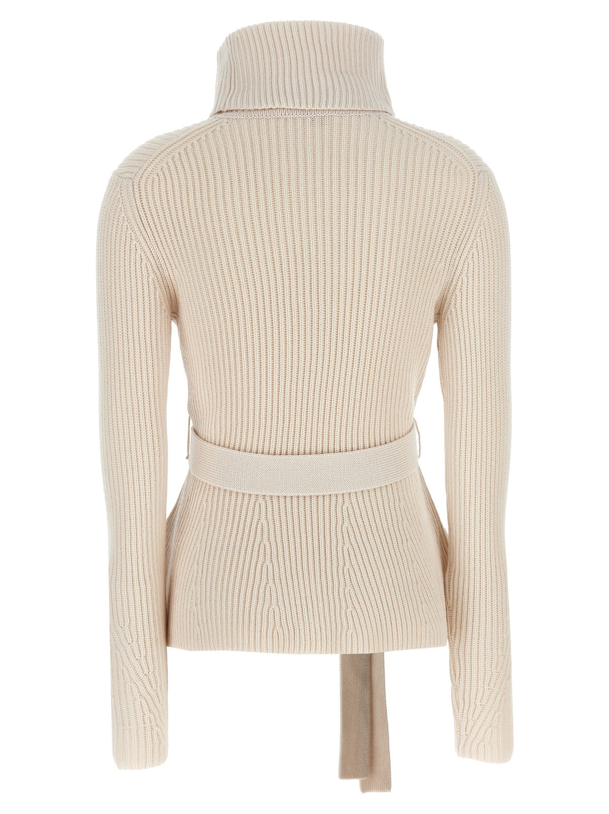 'Illustration Peplum' sweater