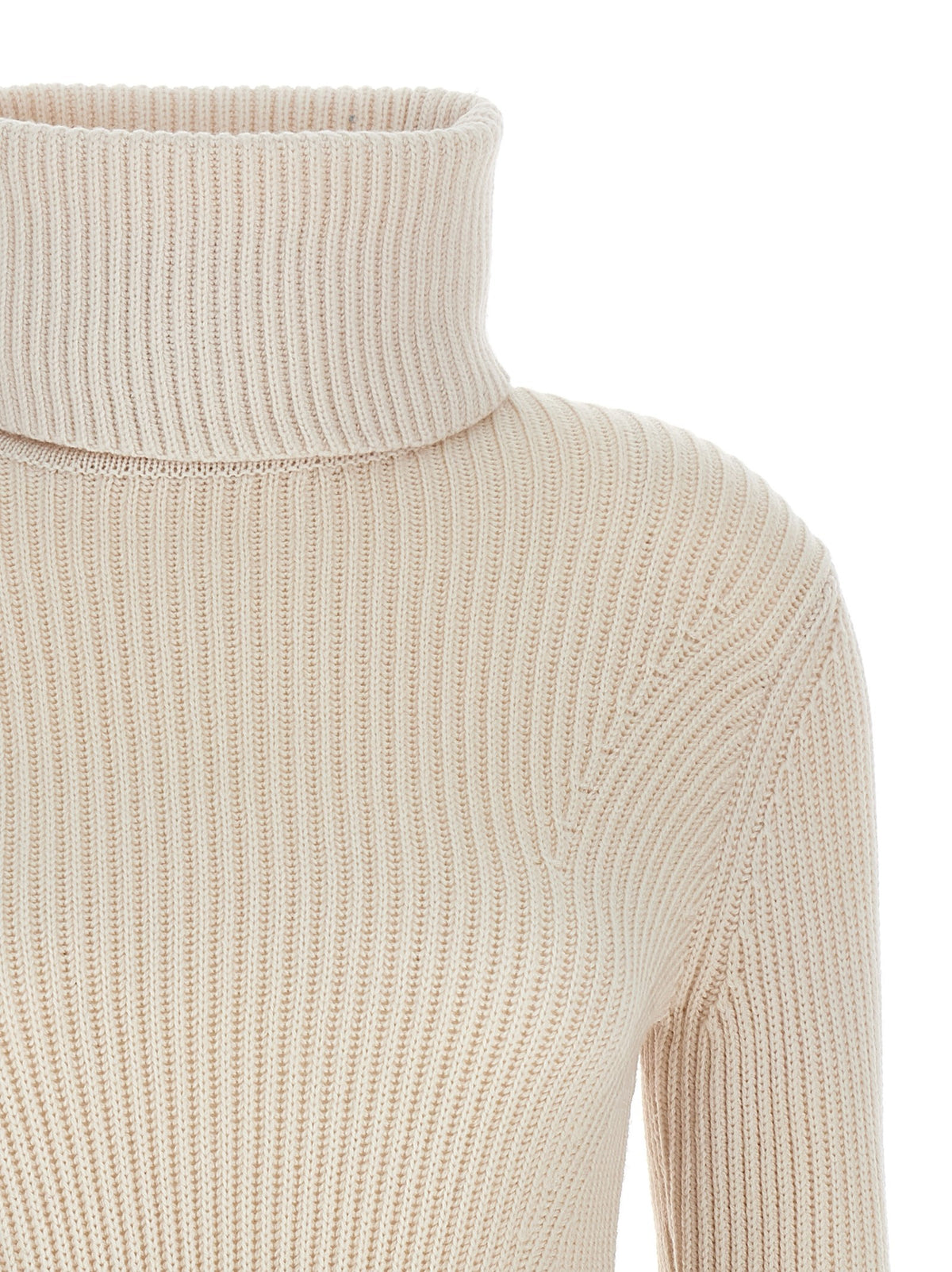 'Illustration Peplum' sweater