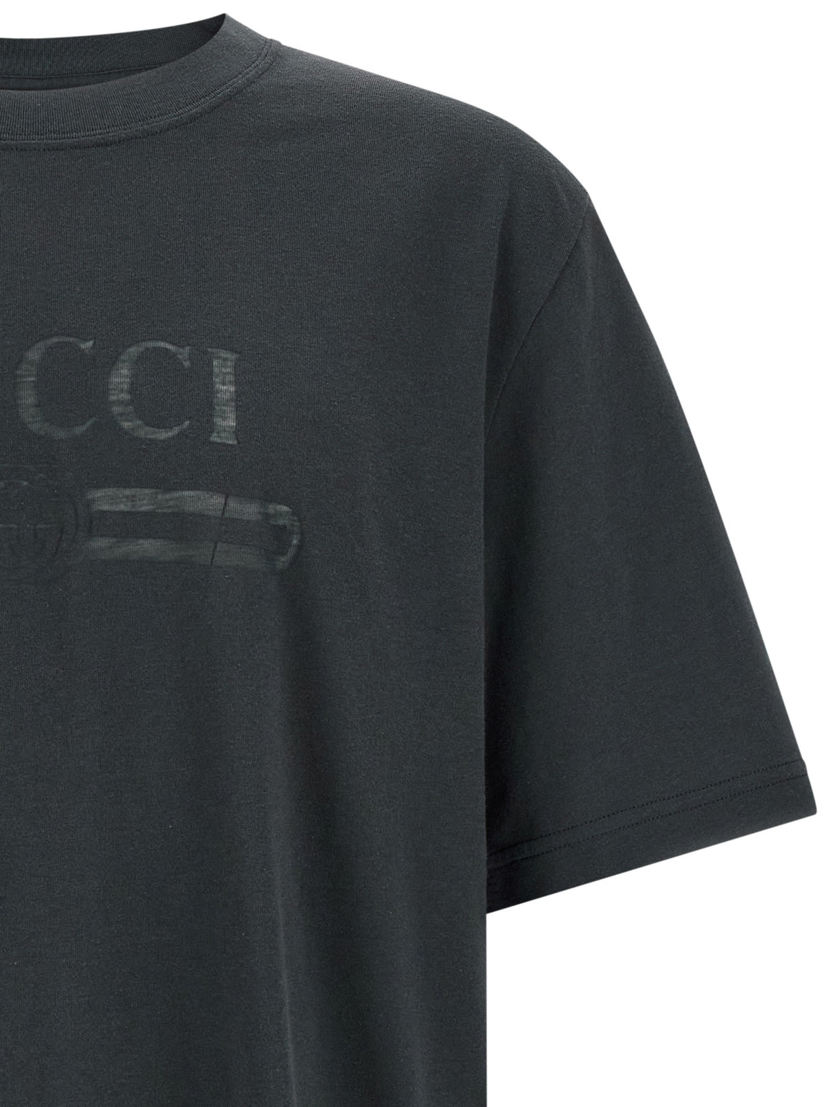 'Incrocio GG' devoré T-shirt