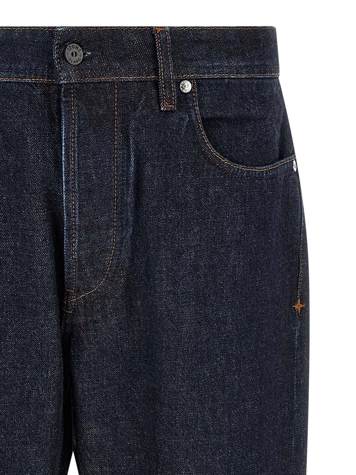Indigo denim jeans