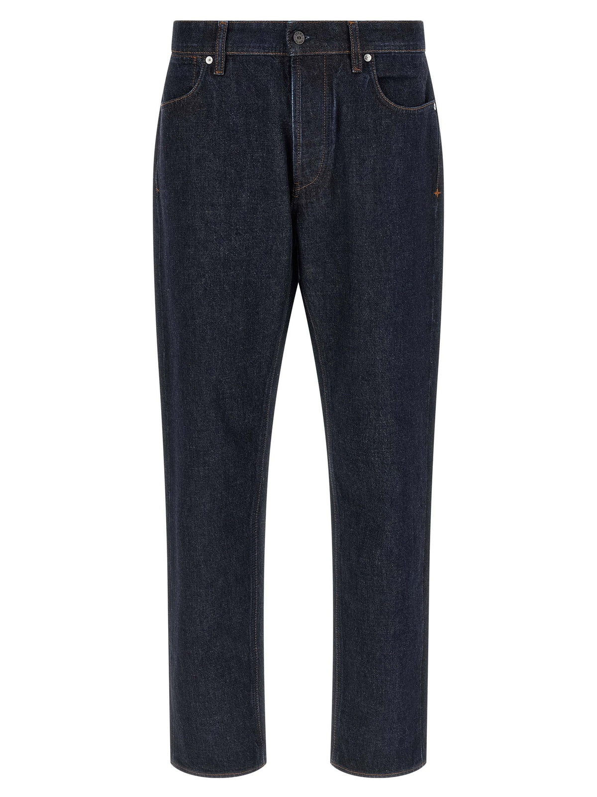 Indigo denim jeans