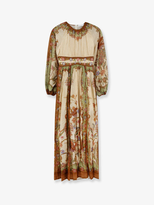 Indra cotton and silk dress