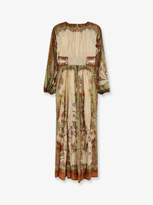 Indra cotton and silk dress
