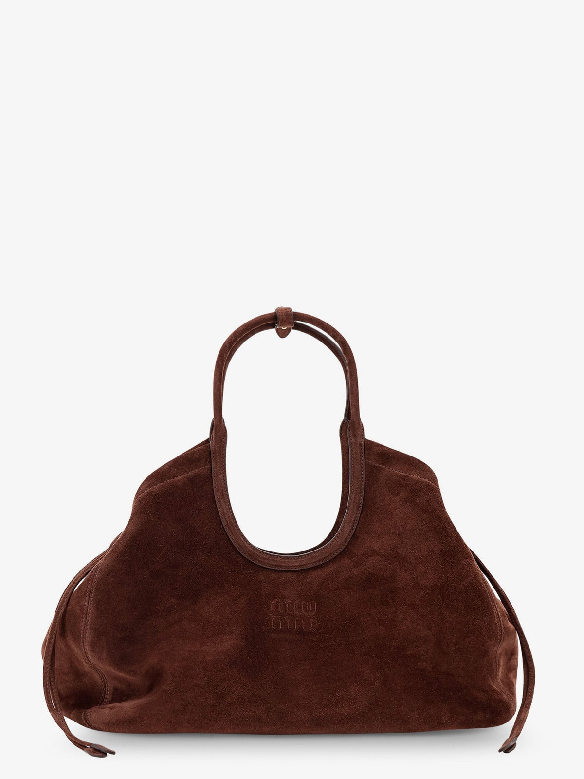 Ivy suede handbag