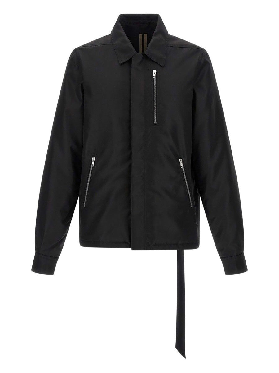 JACKET WITH CONCEALED ZIPPER