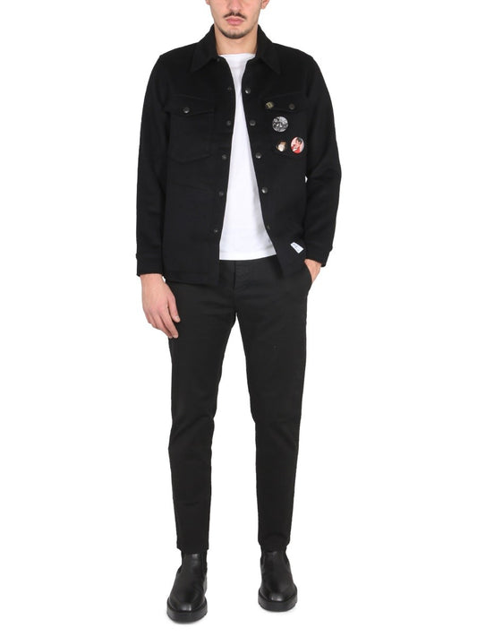JACKET WITH PINS