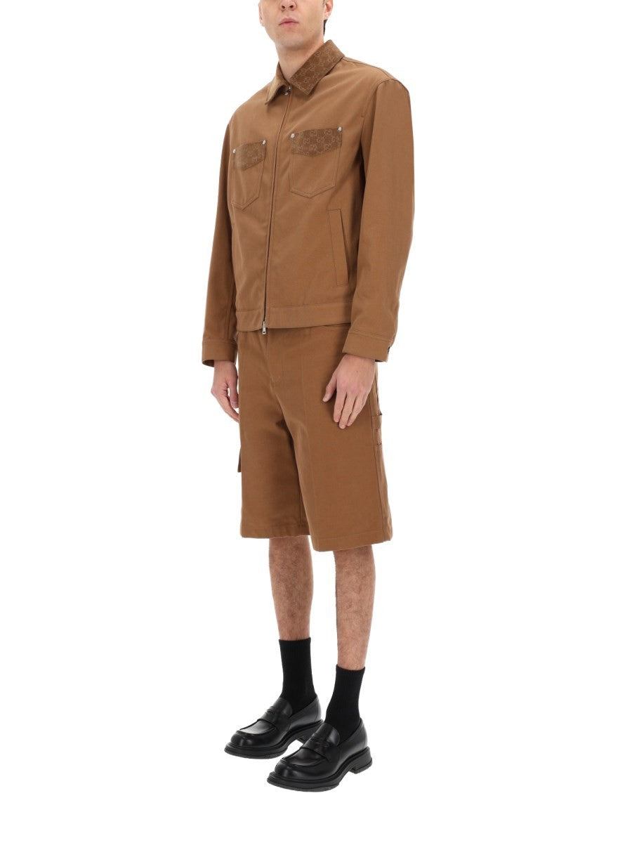 JACKET WITH ZIPPER AND COLLAR