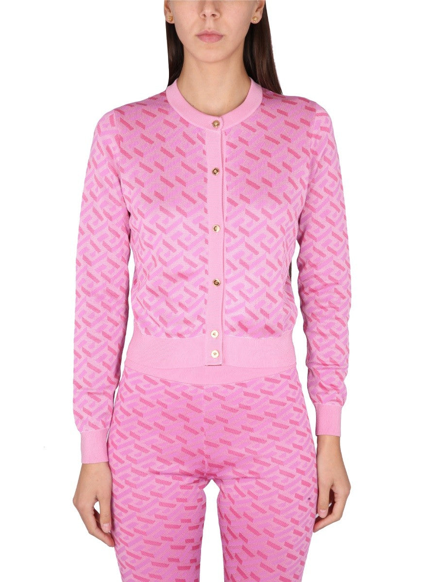 JACQUARD CARDIGAN LA GRECA