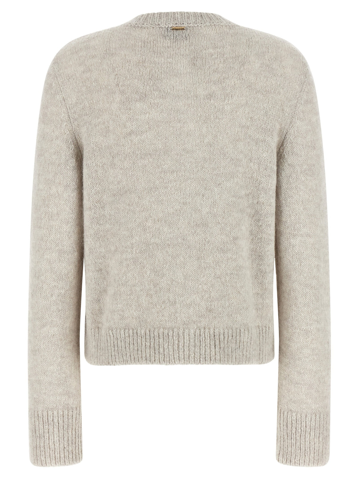 Jacquard diamond cardigan