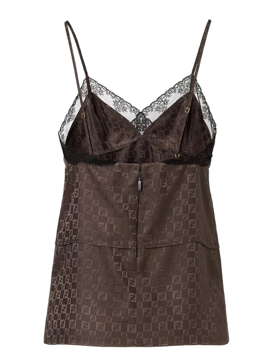 "JACQUARD FF" TOP