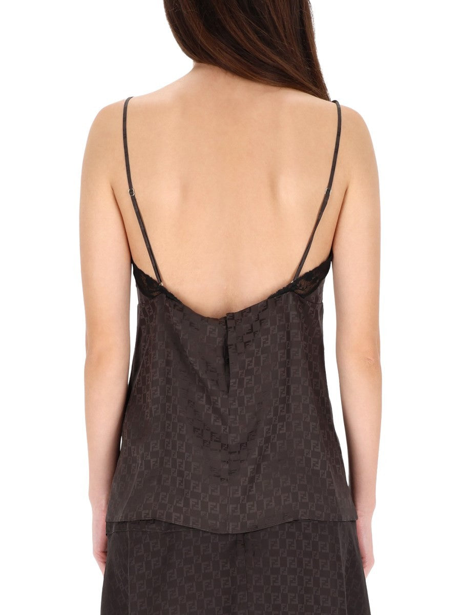"JACQUARD FF" TOP