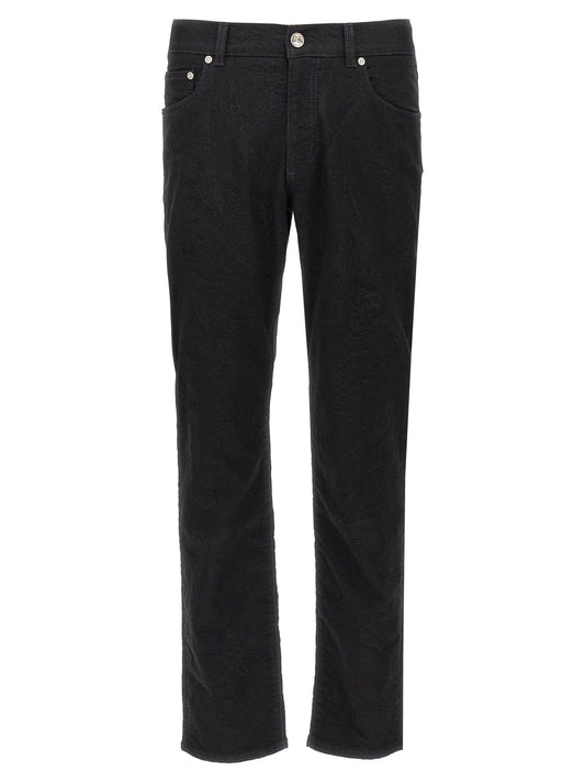 Jacquard jeans