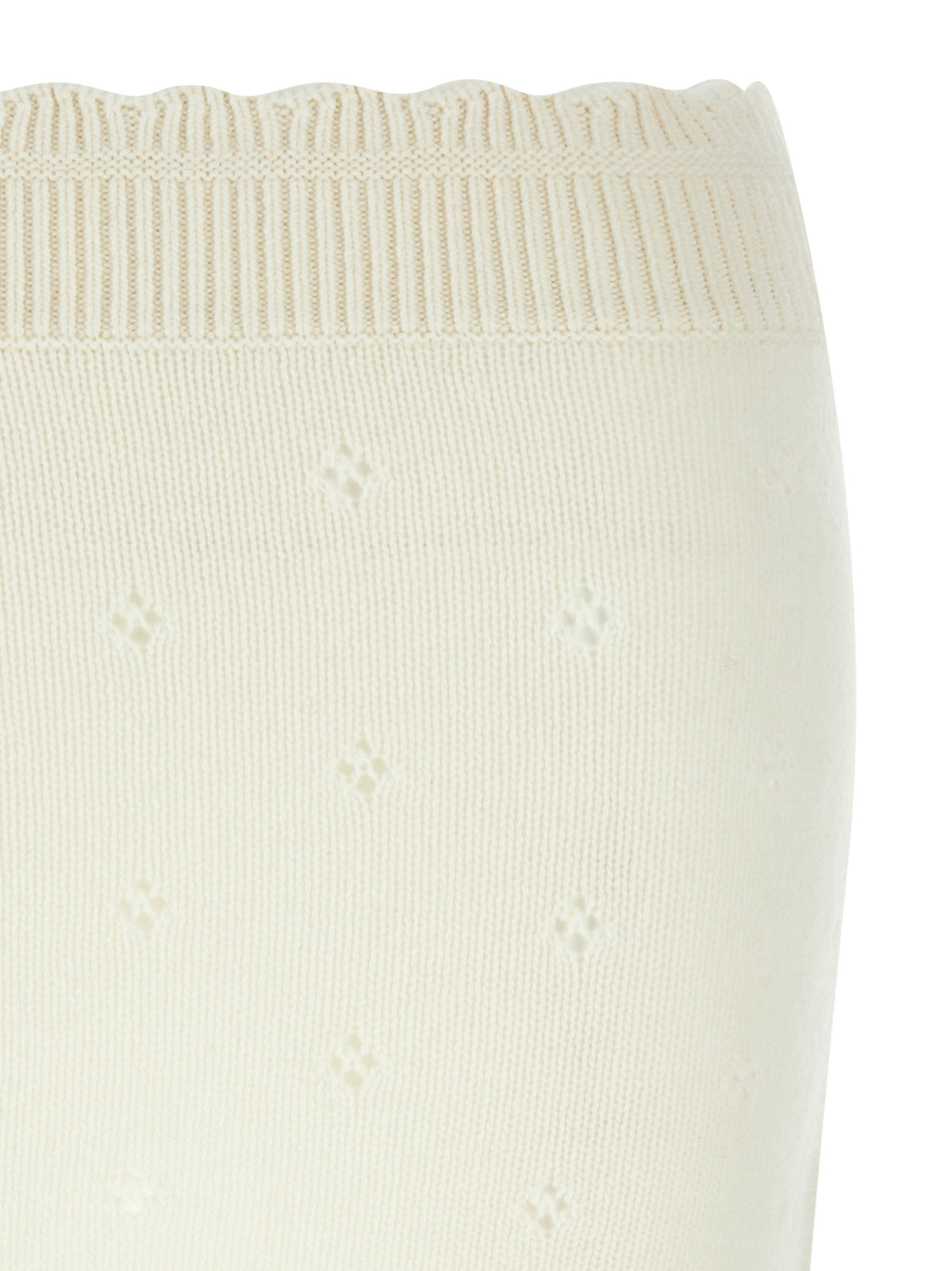 Jacquard logo skirt