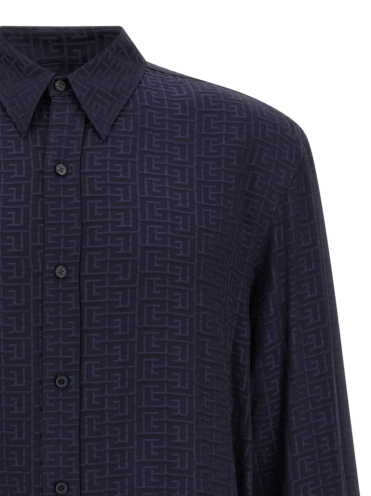 Jacquard monogram shirt
