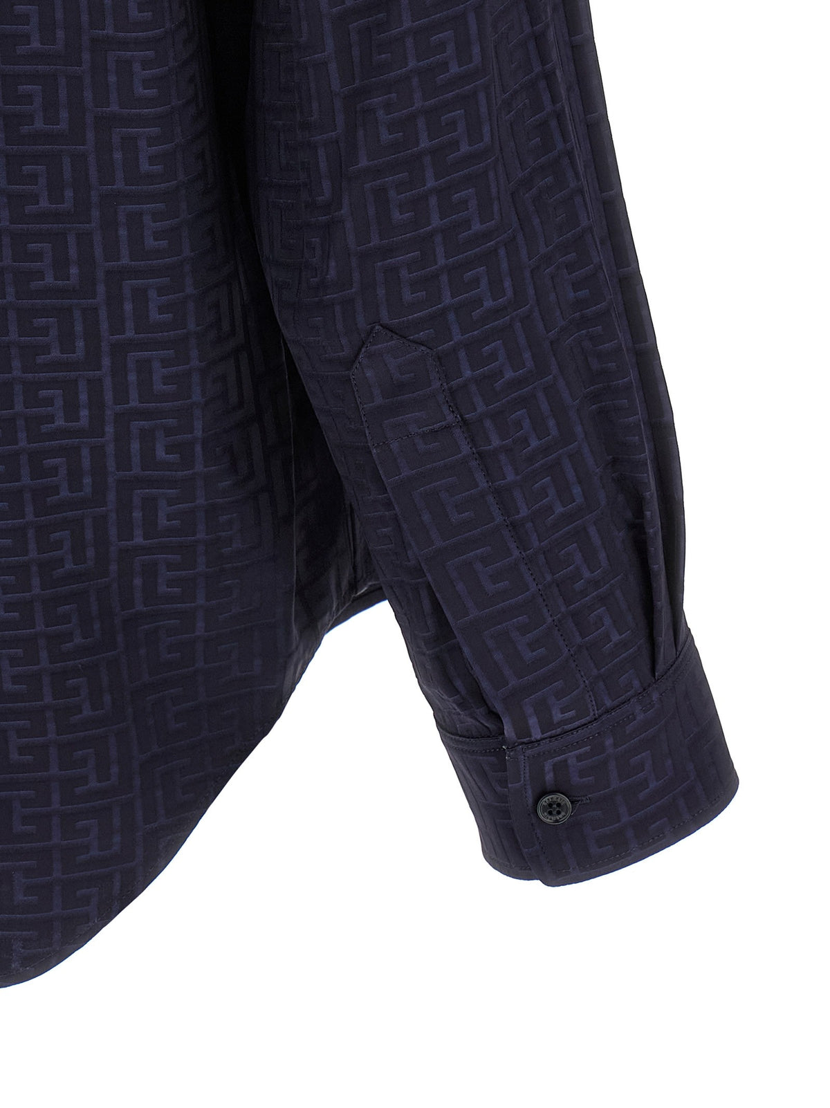 Jacquard monogram shirt