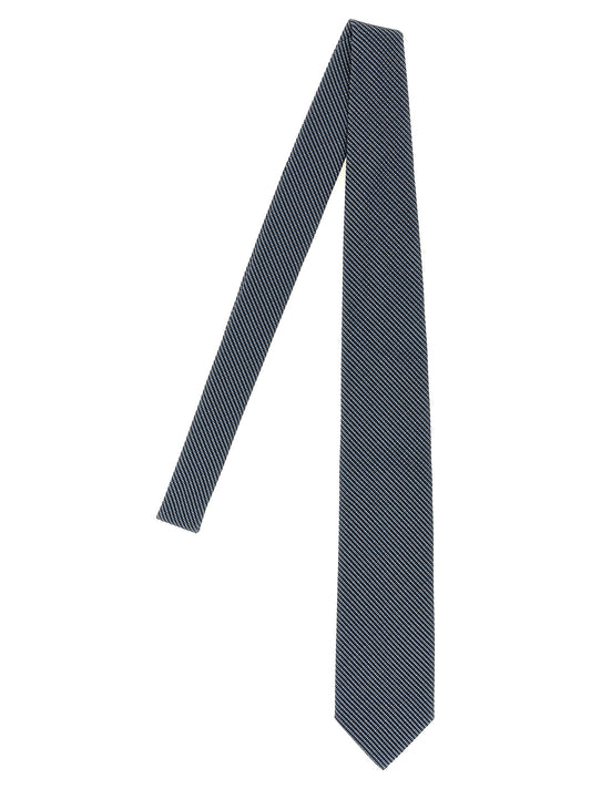 Jacquard silk tie