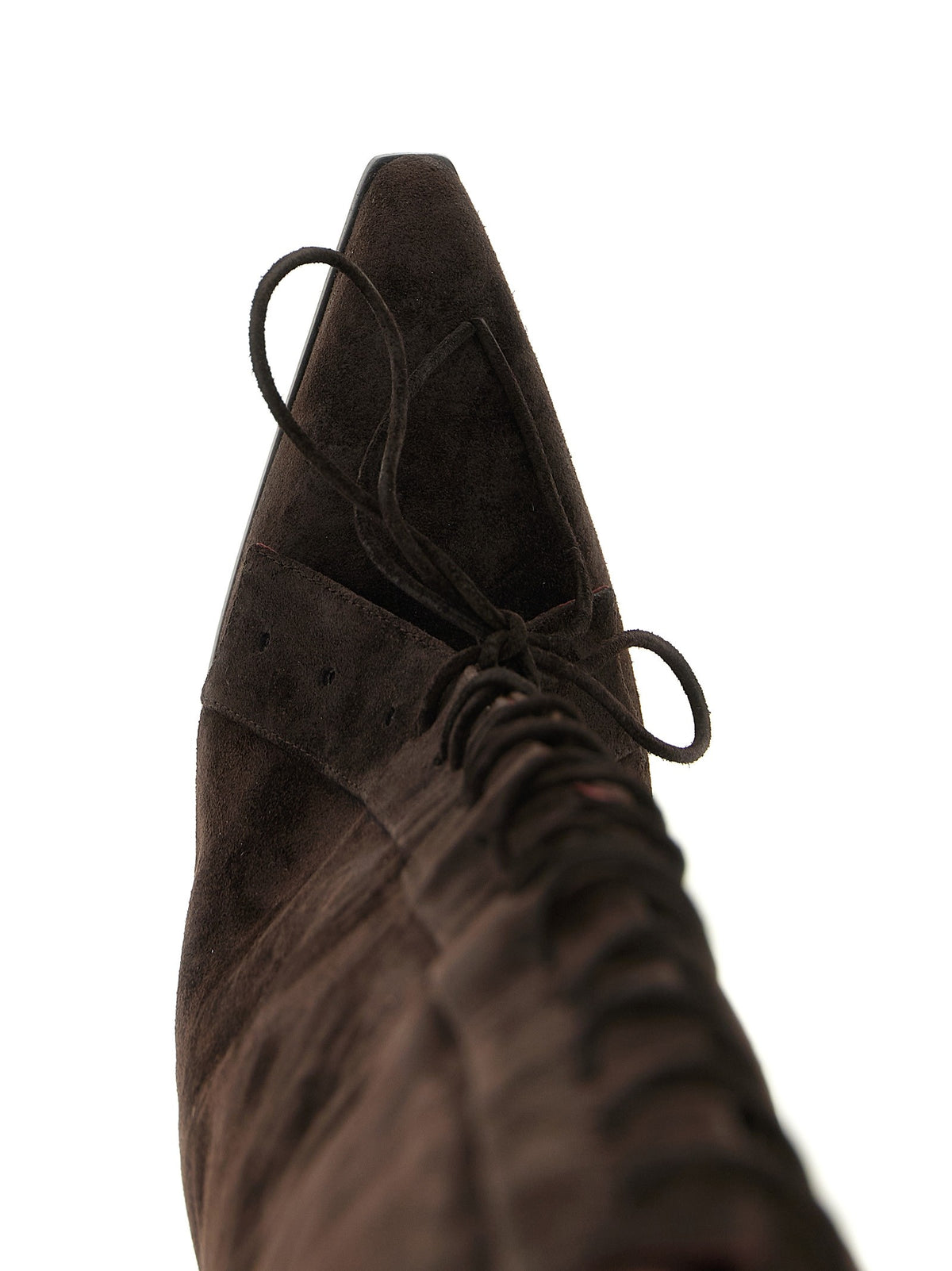 'Jane Fold Over Lace Up' boots