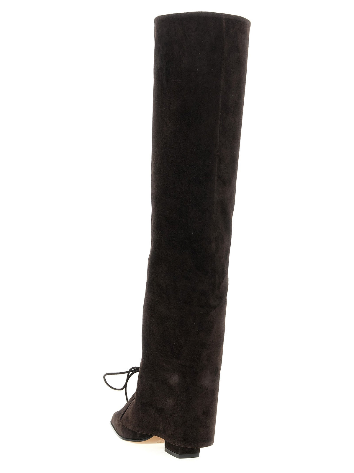 'Jane Fold Over Lace Up' boots