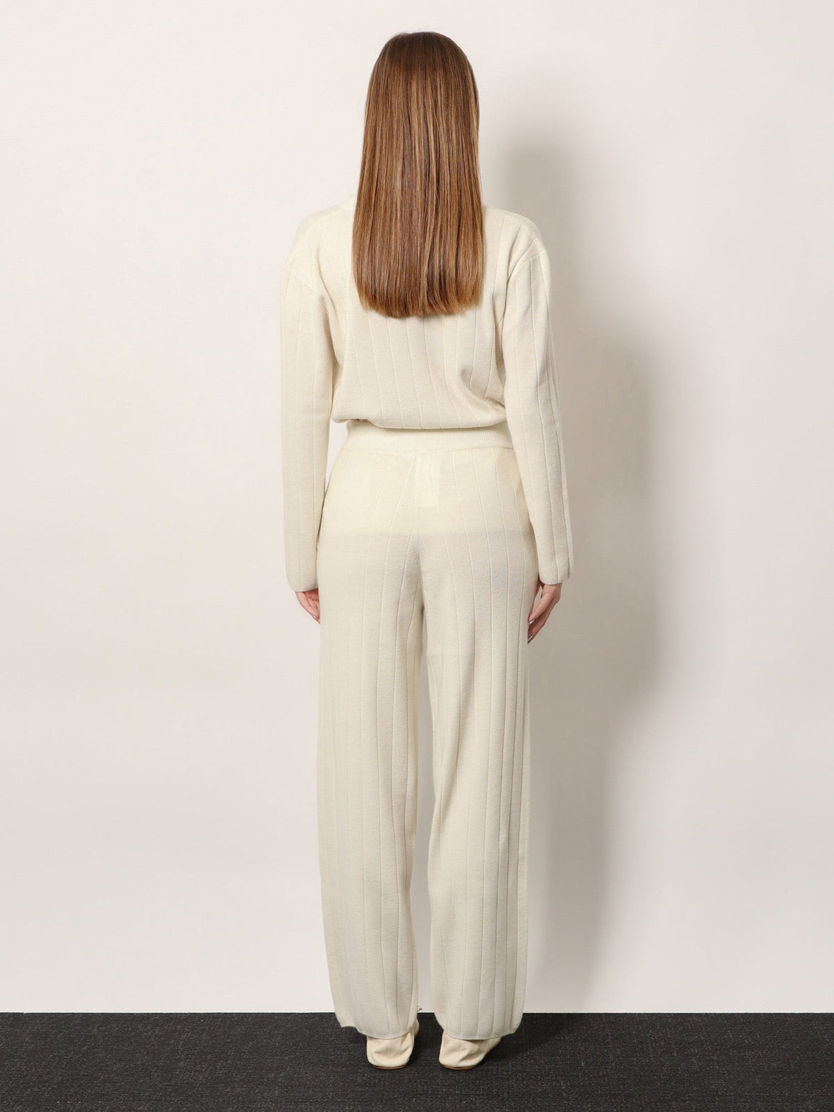 Jardin cashmere trousers