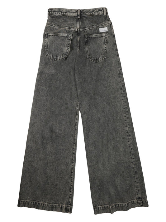 JEANS AMPIO IN COTONE
