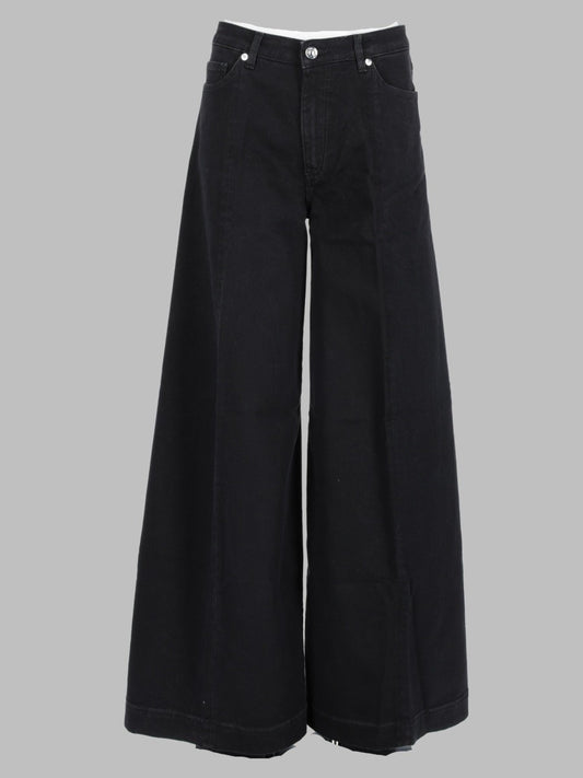 Jeans Ampio In Cotone