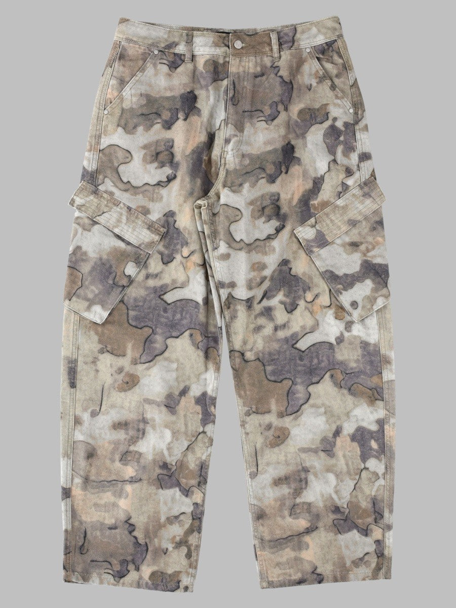 Jeans Cargo In Cotone