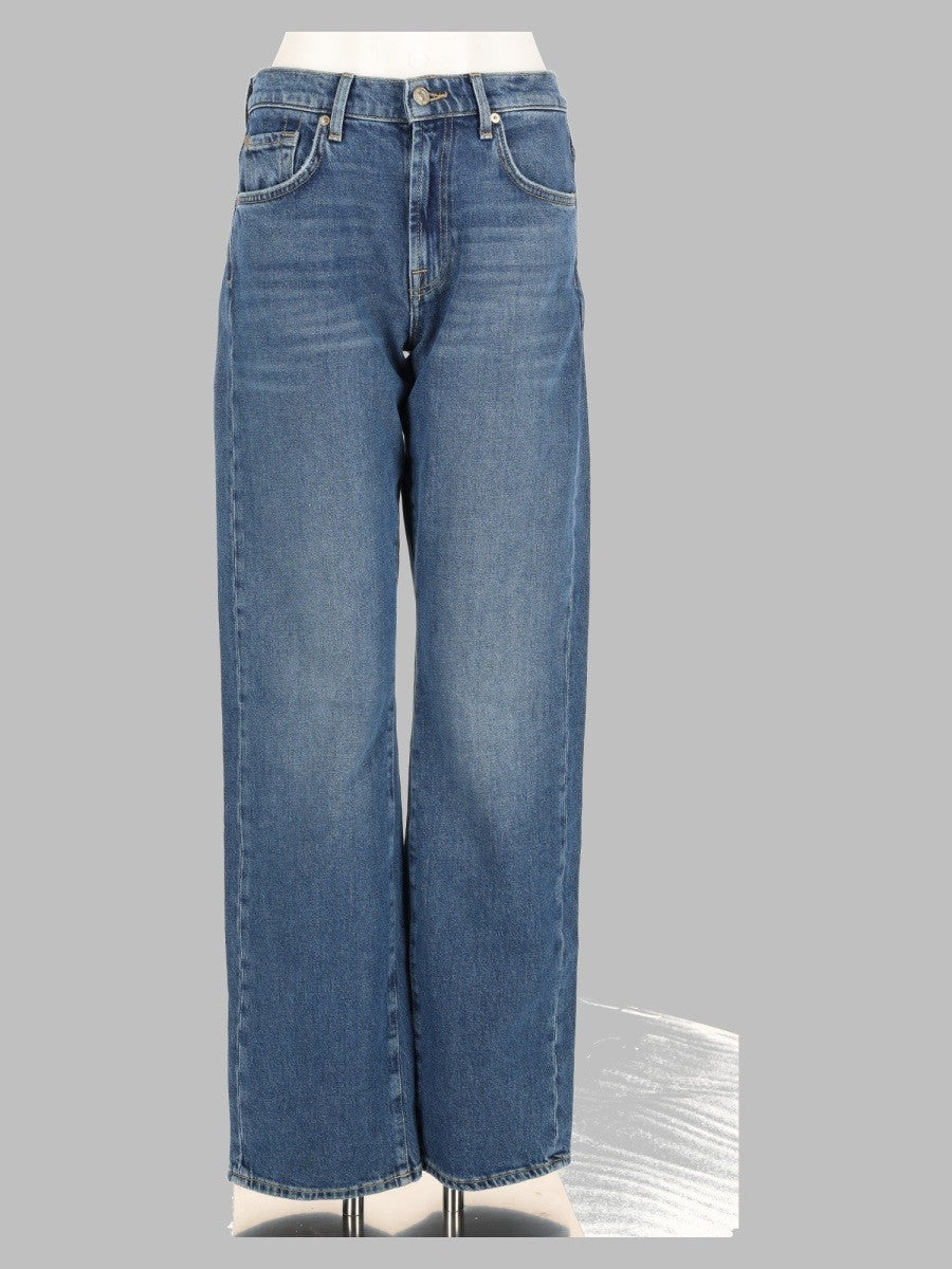 Jeans In Denim Di Cotone