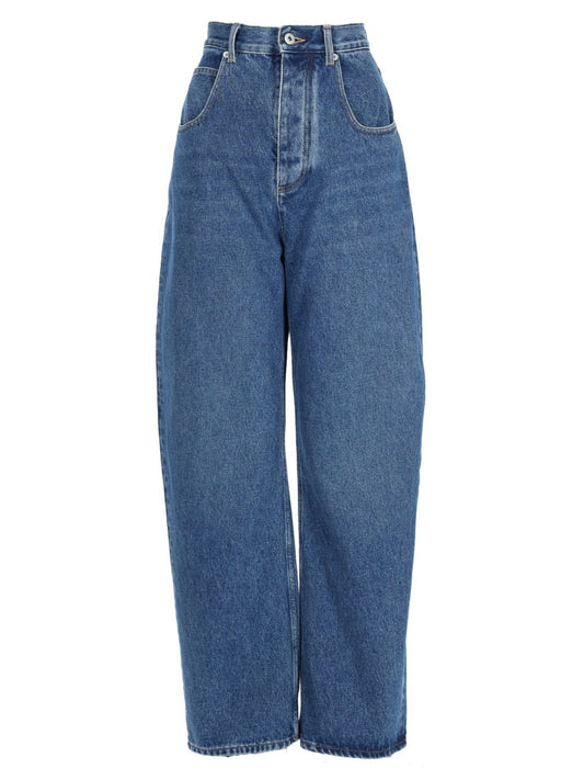 Jeans in Denim di Cotone