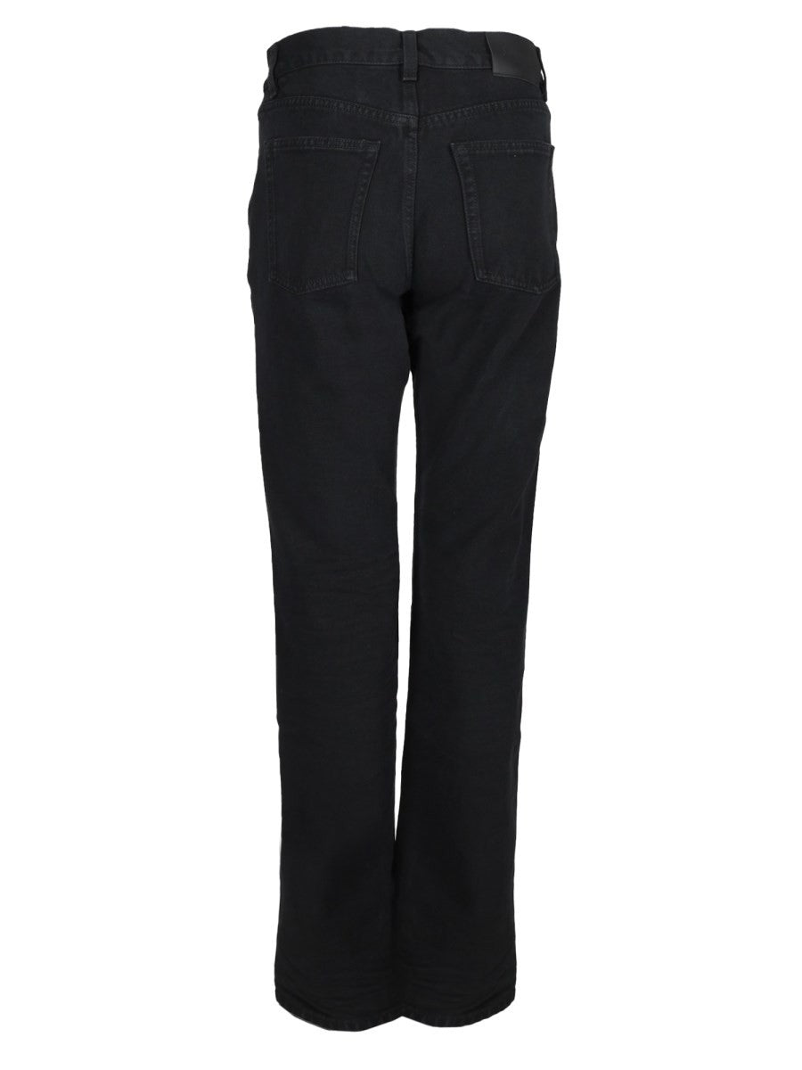 Jeans In Denim Di Cotone