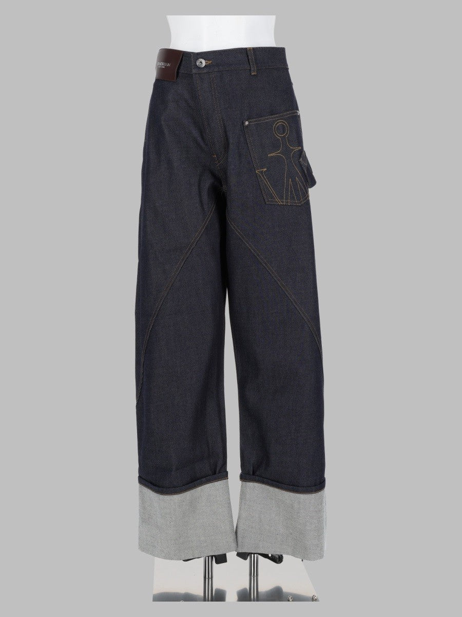 jeans "twisted turn-up workwear"