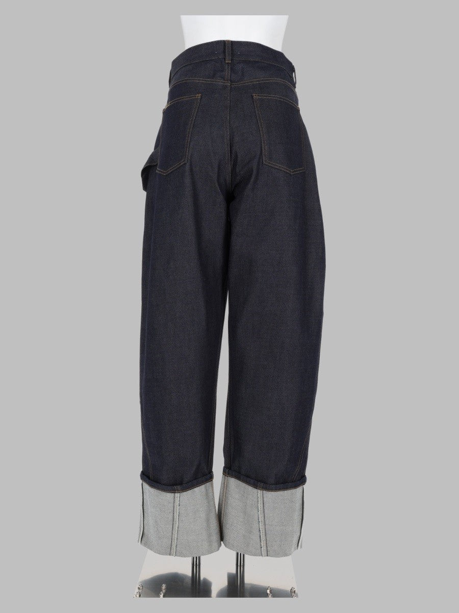 jeans "twisted turn-up workwear"