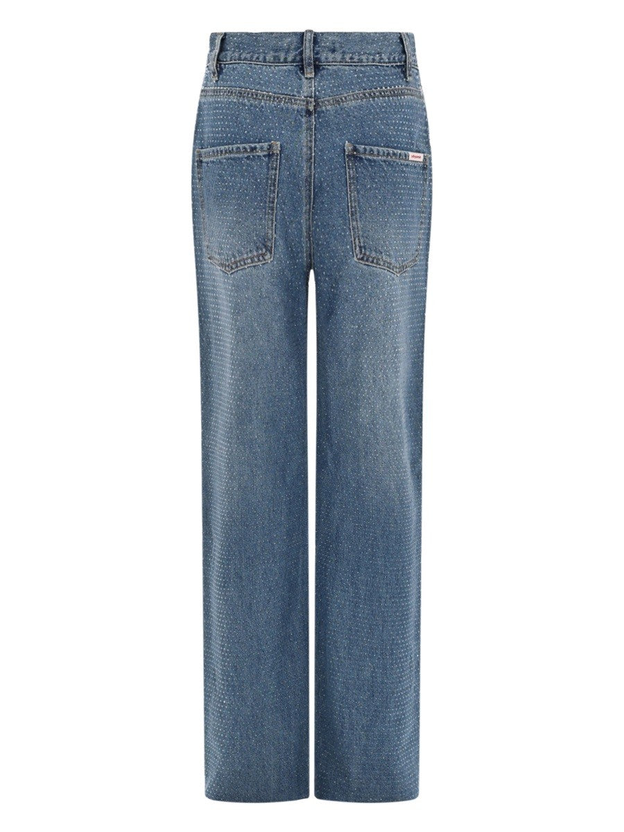 JEANS WITH RHINESTONES