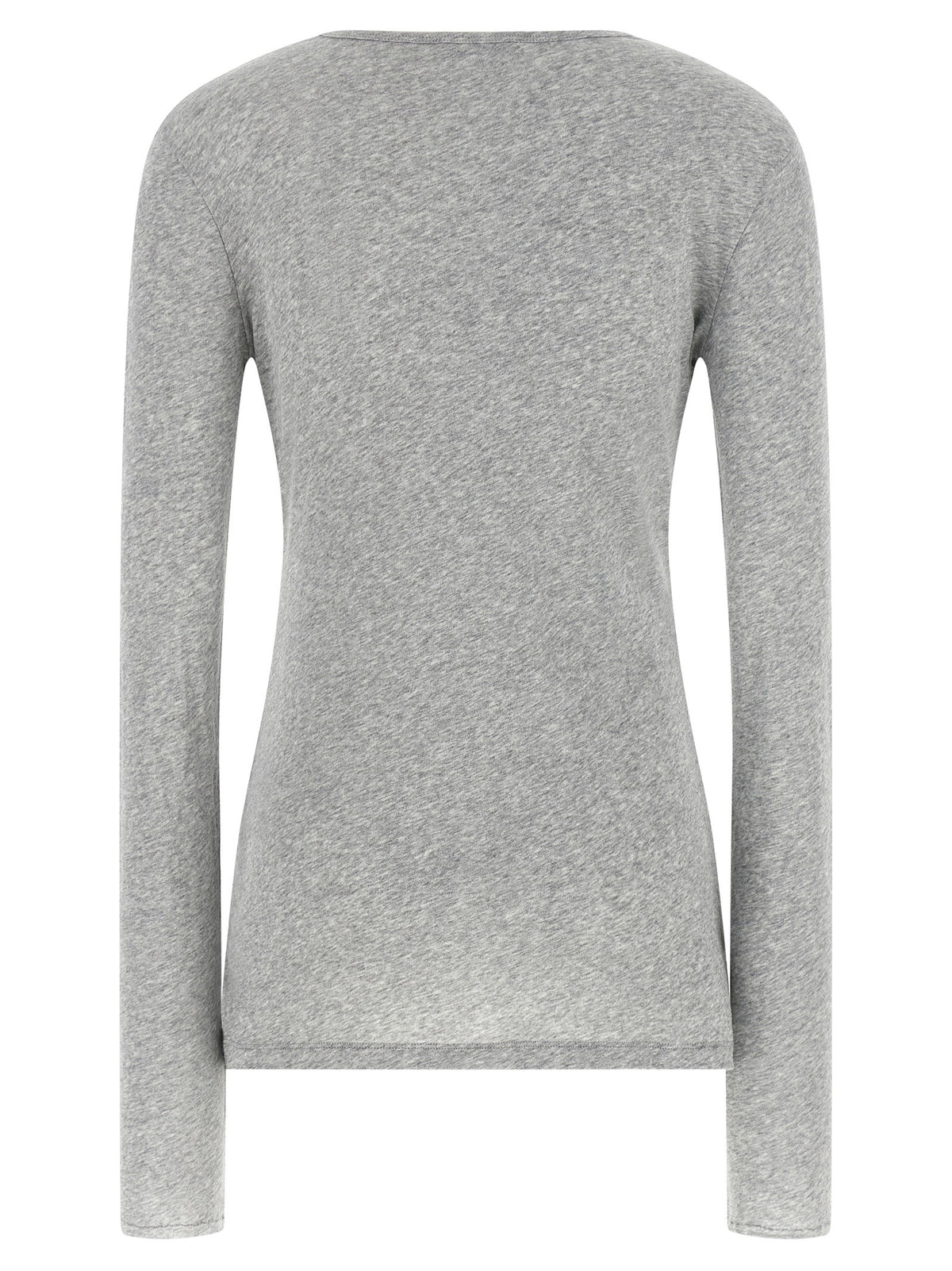 Jersey long-sleeved sweater