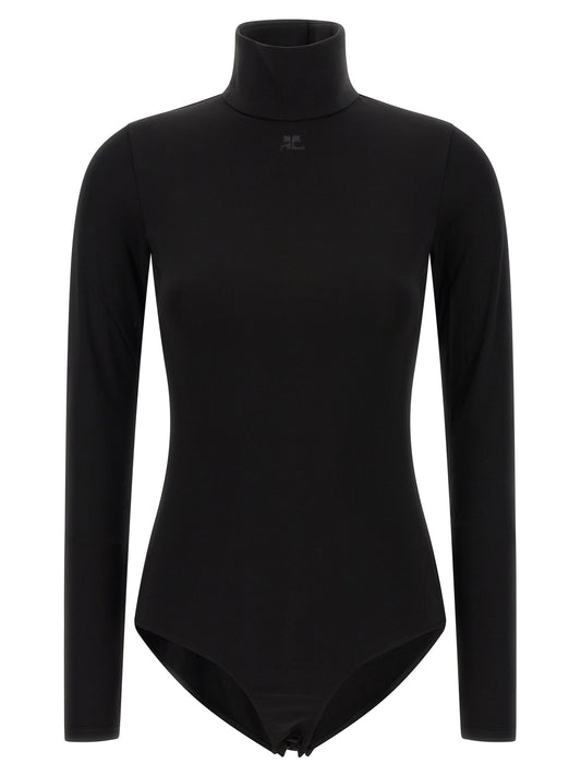 'Jersey Mockneck' bodysuit