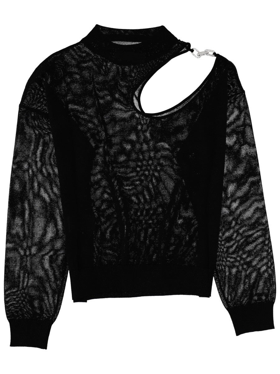 JERSEY WITH CUT-OUT