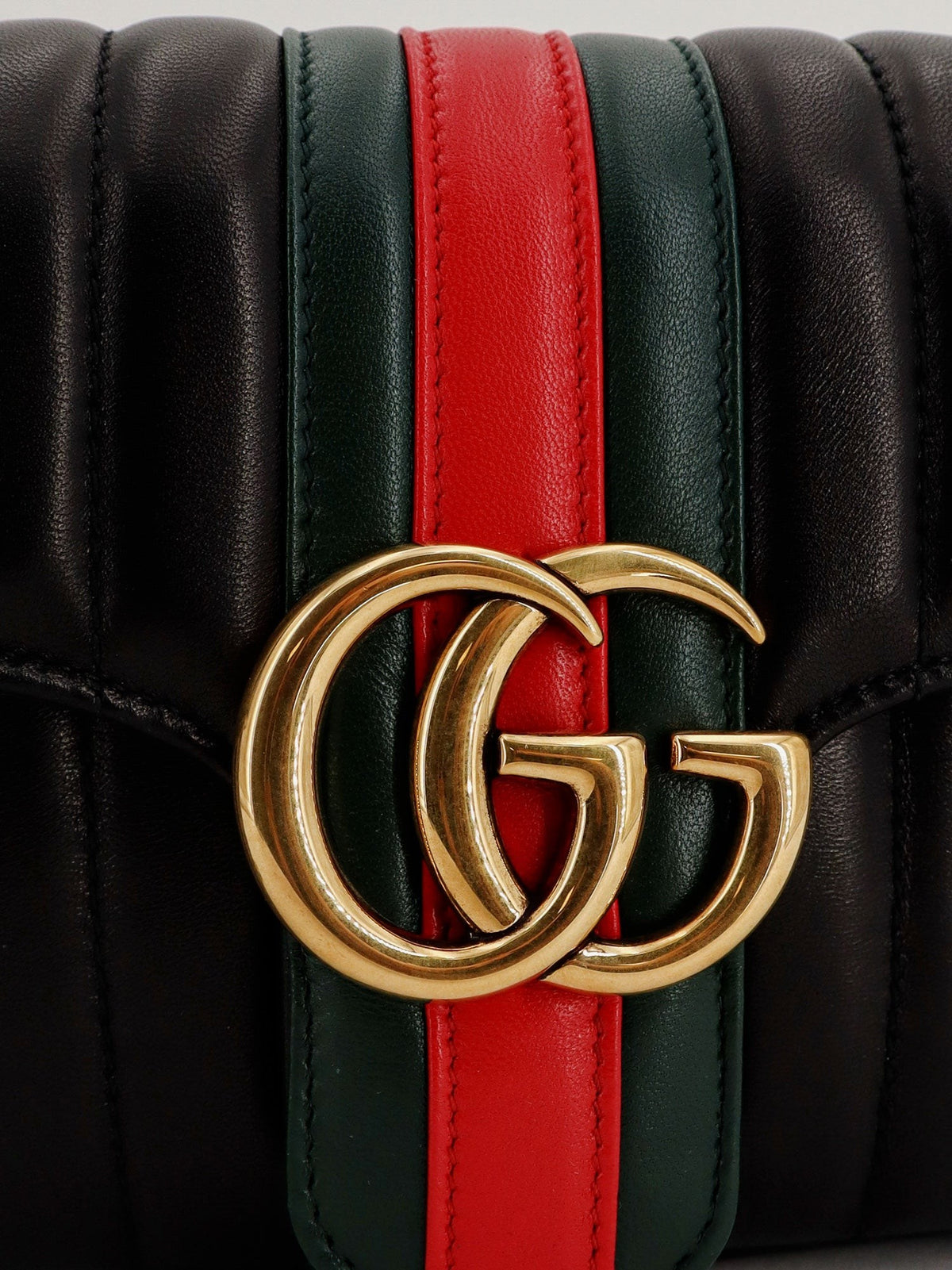 Jetset GG Marmon leather shoulder bag