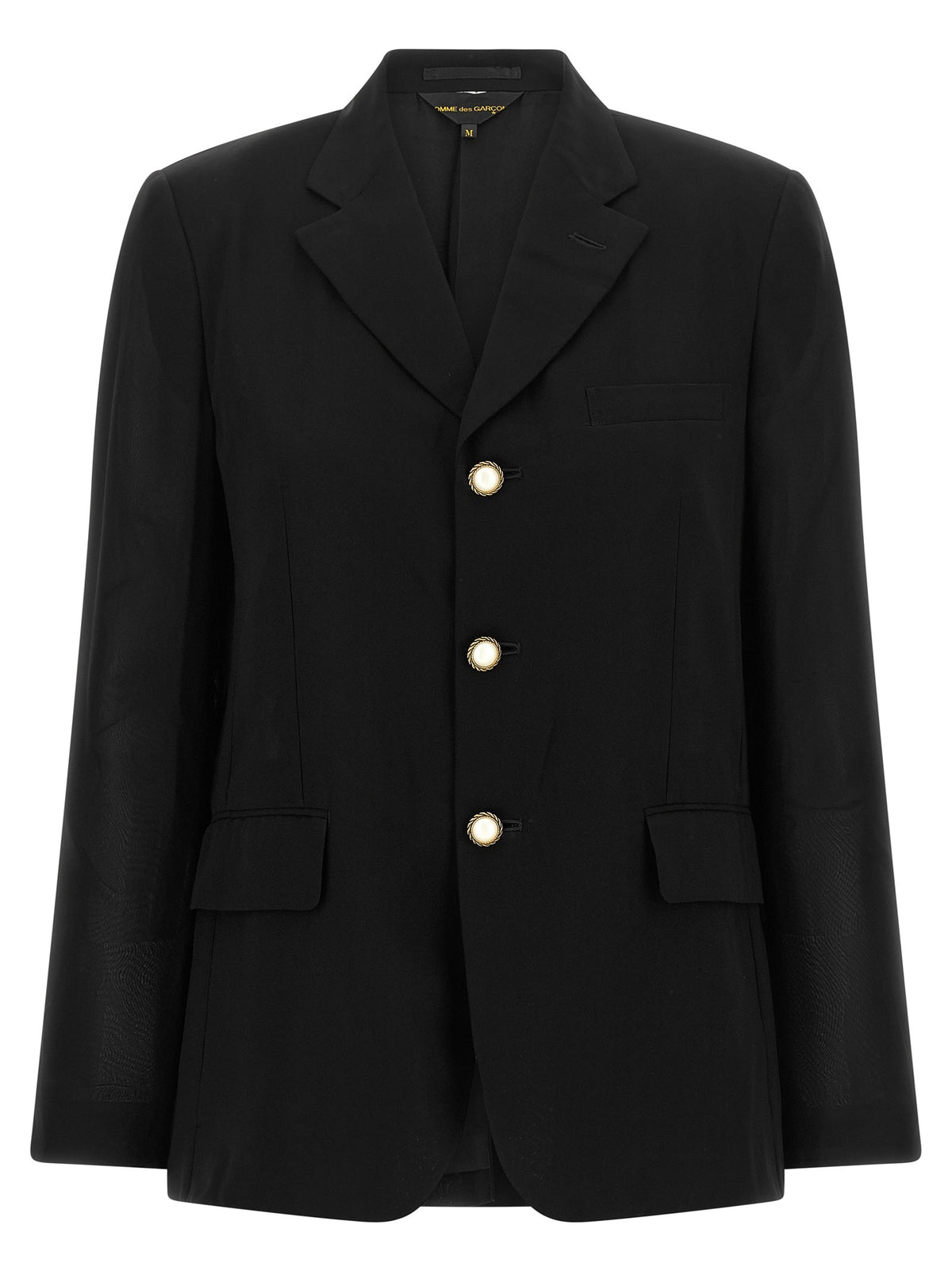 Jewel buttons blazer