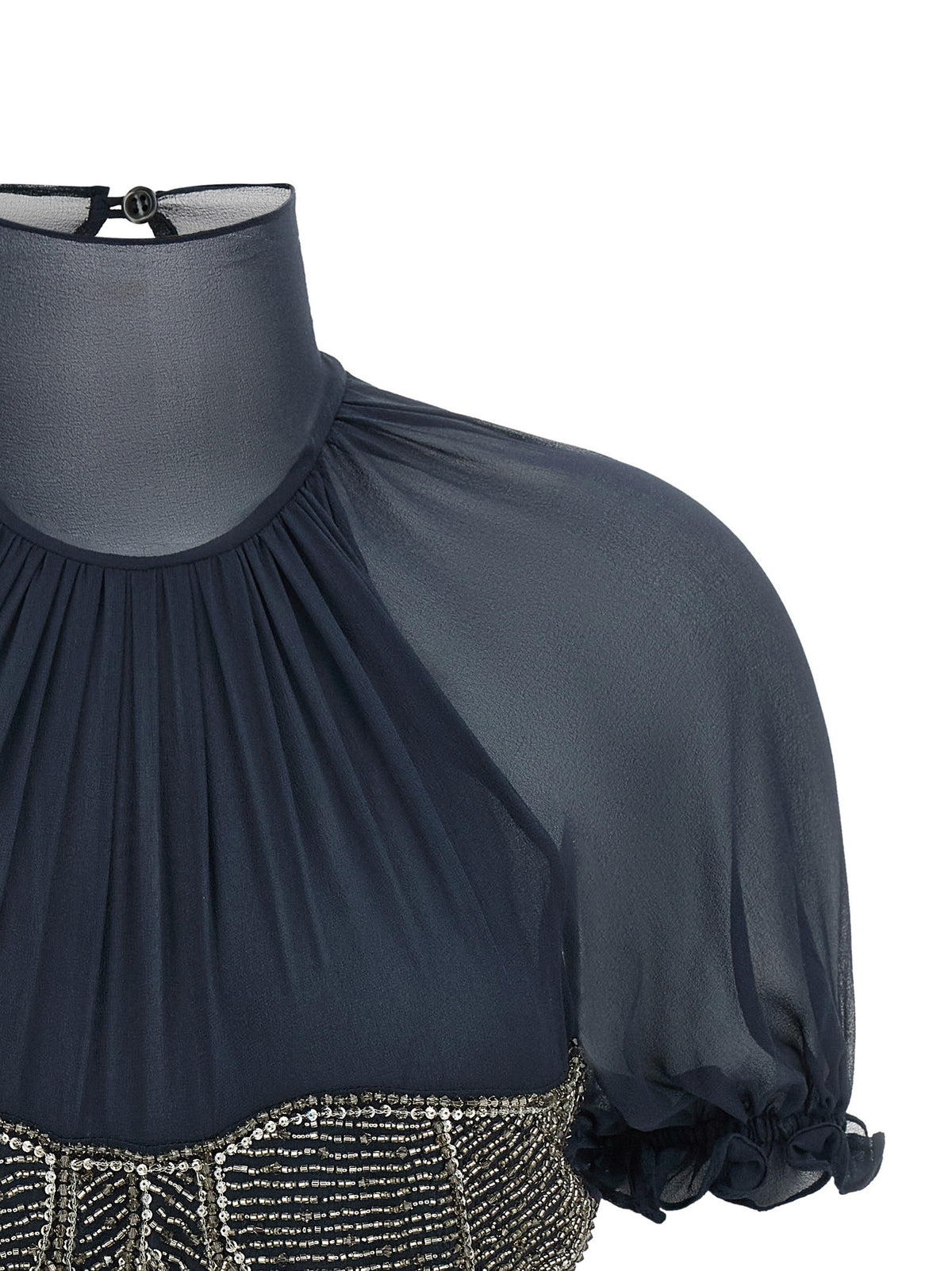Jewel embroidery top