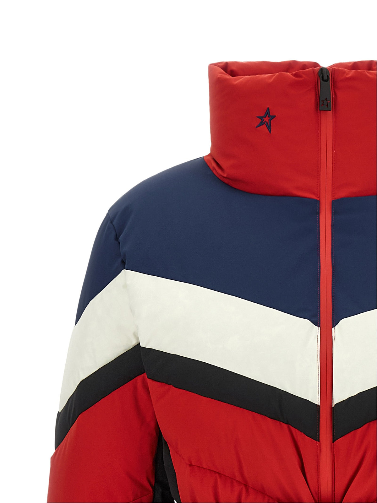 'JG Down' red ski jacket