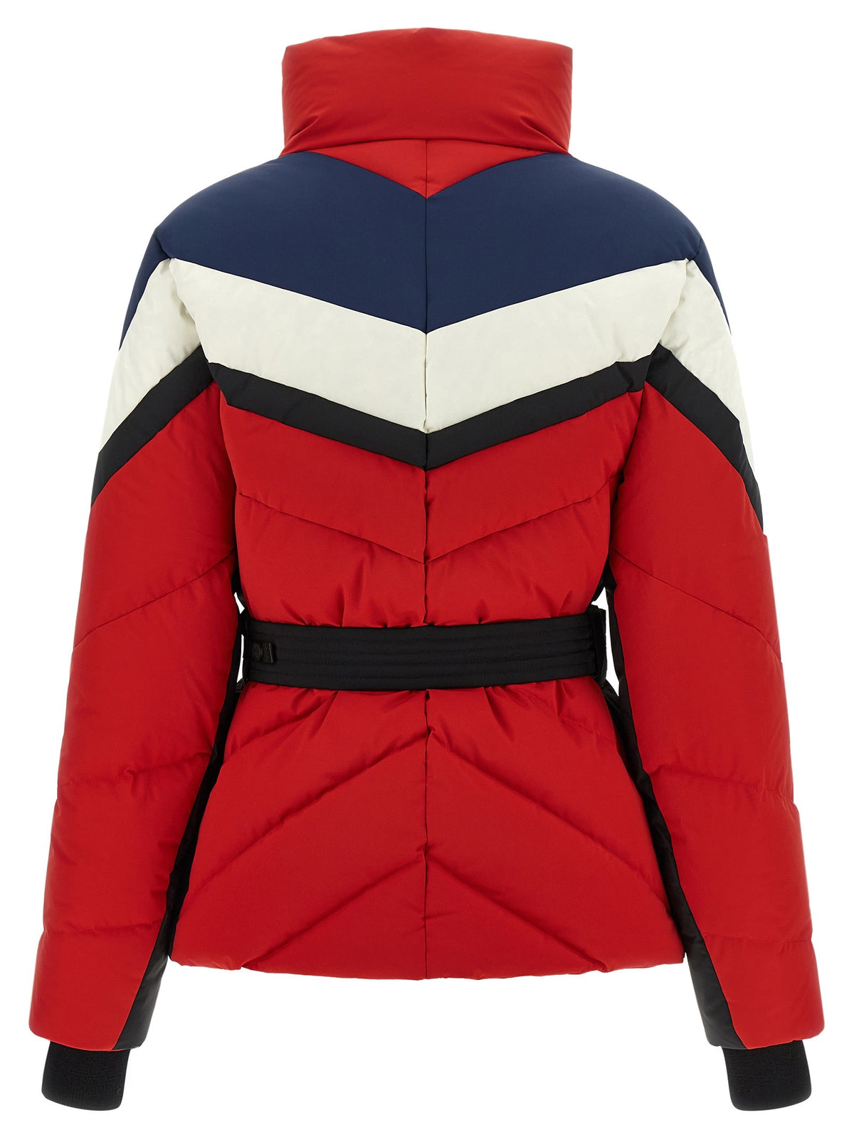 'JG Down' red ski jacket