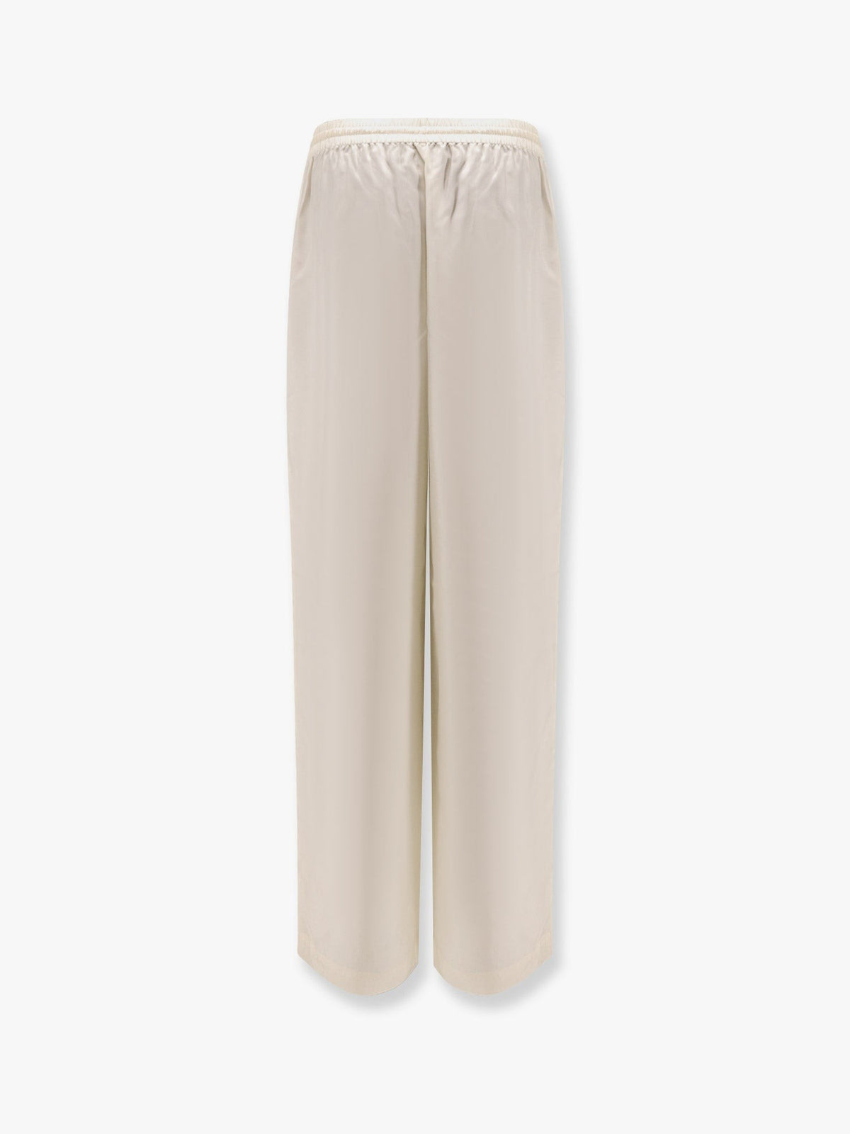Jogger silk trousers