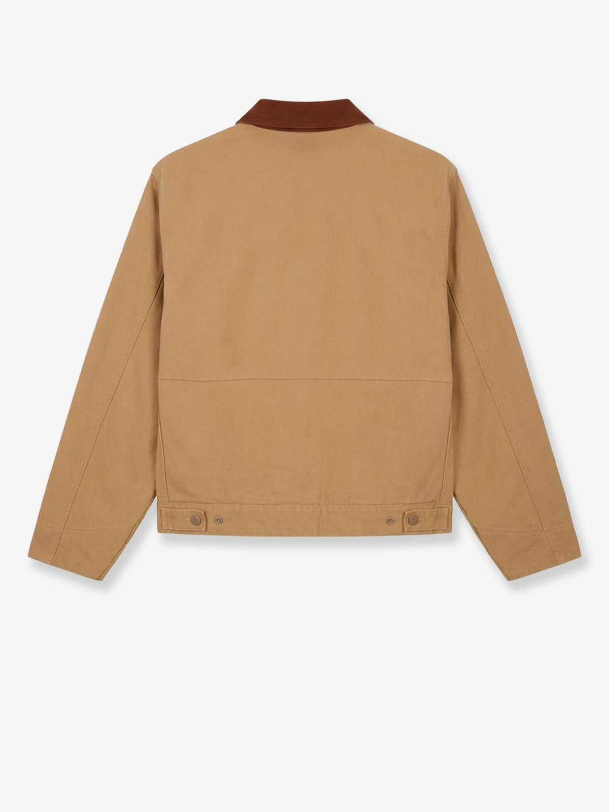 Journeyman canvas jacket with contrasting embroidered logo